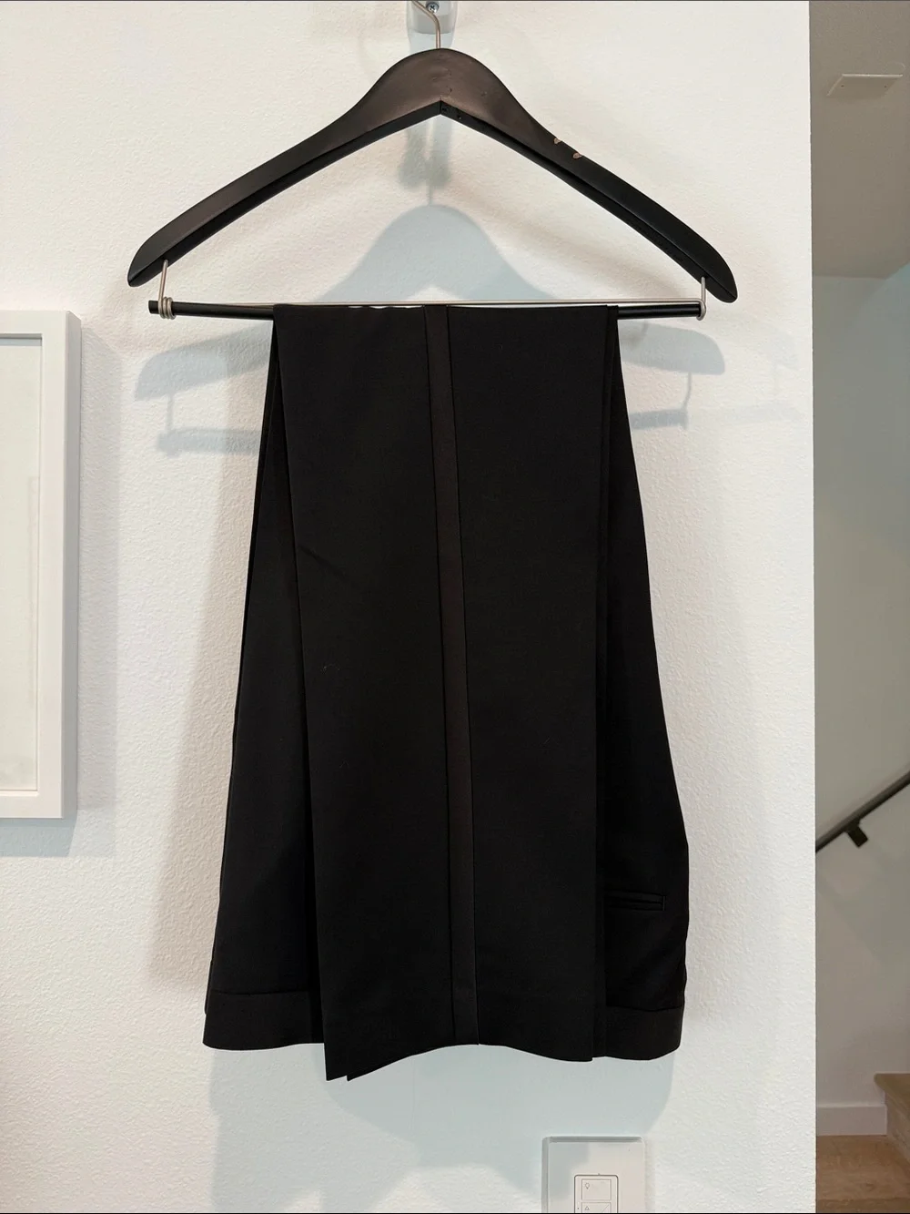 J. Crew Ludlow Black Shawl-Collar Tuxedo Jacket 36R and Tuxedo Pants 31x32